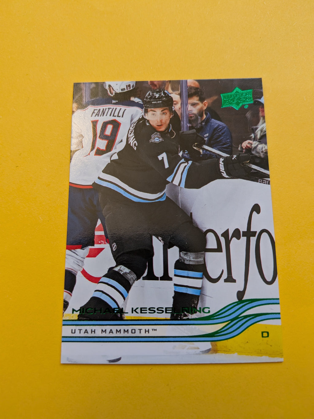 Michael Kesserling 25-26 Upper Deck Green Holiday Card