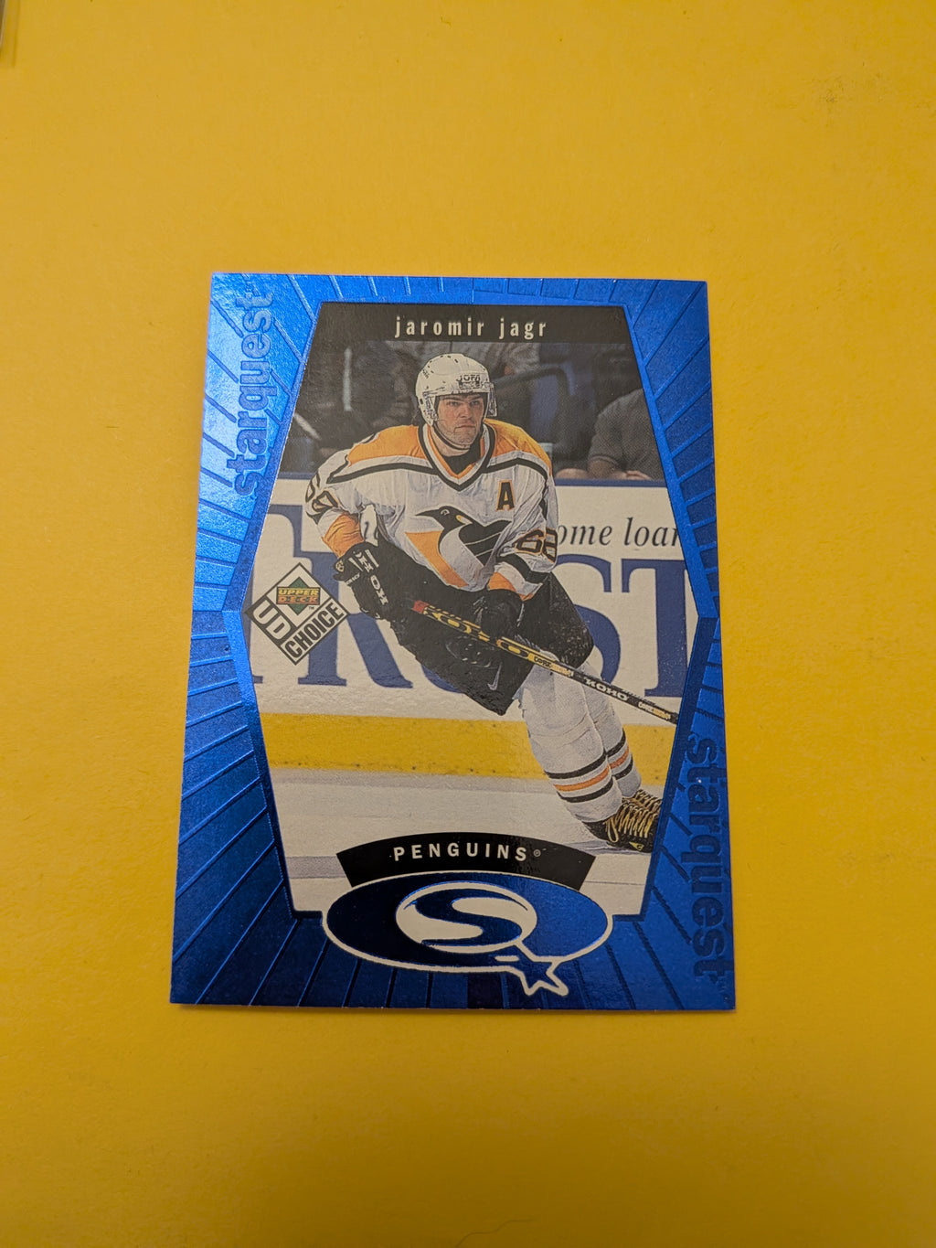 Jaromir Jagr 98-99 Collectors Choice Starquest Card