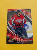 Tyler Sloan Signed Washington Capitals Rookie Card B