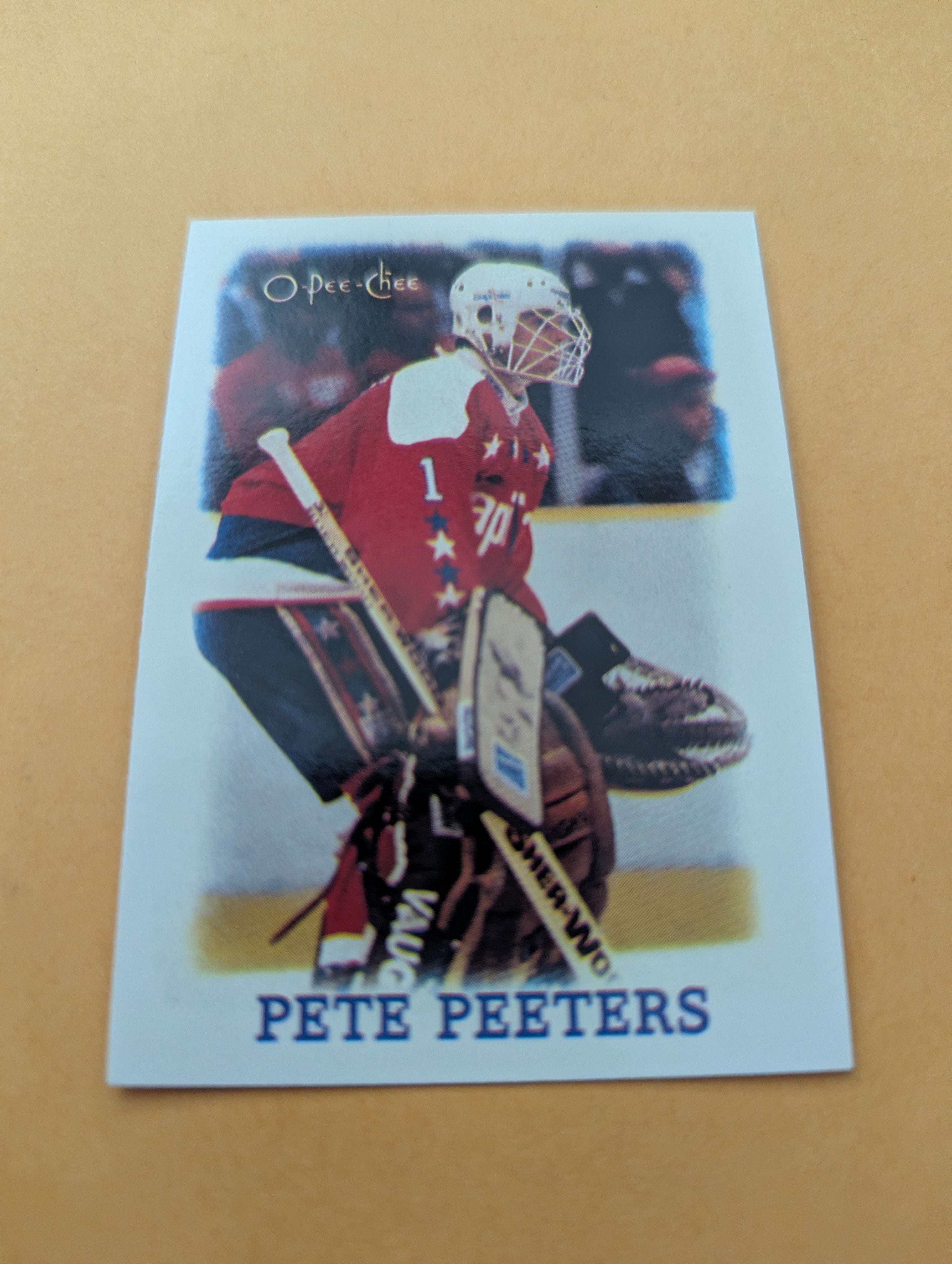 Pete Peeters 88-89 OPC Mini Card