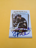 Ryan Shannon Signed Anaheim Ducks Rookie Card A