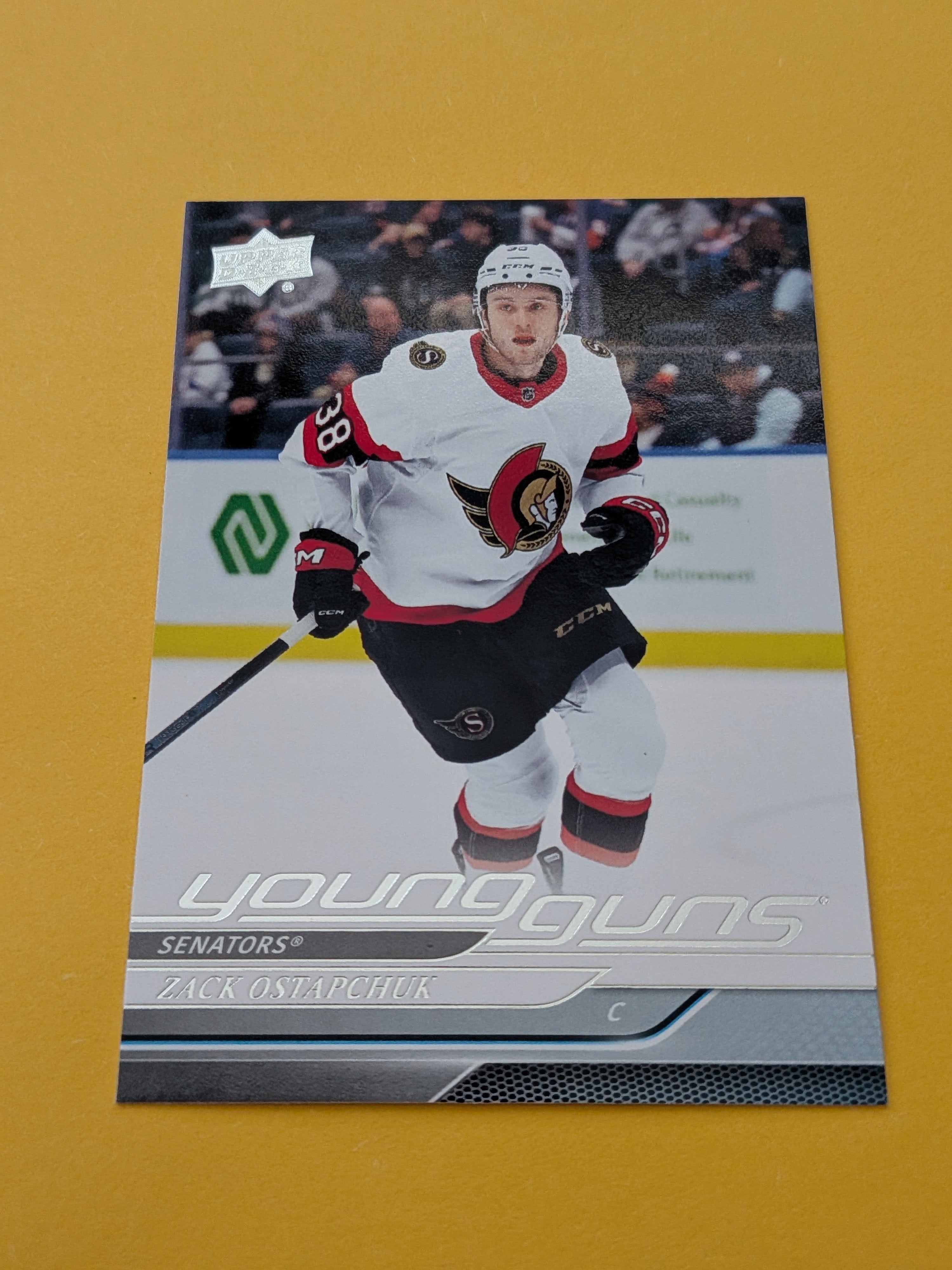 Zack Ostapchuk 24-25 Upper Deck Young Guns Rookie Card