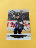 Steve Kasper Signed Los Angeles Kings Card