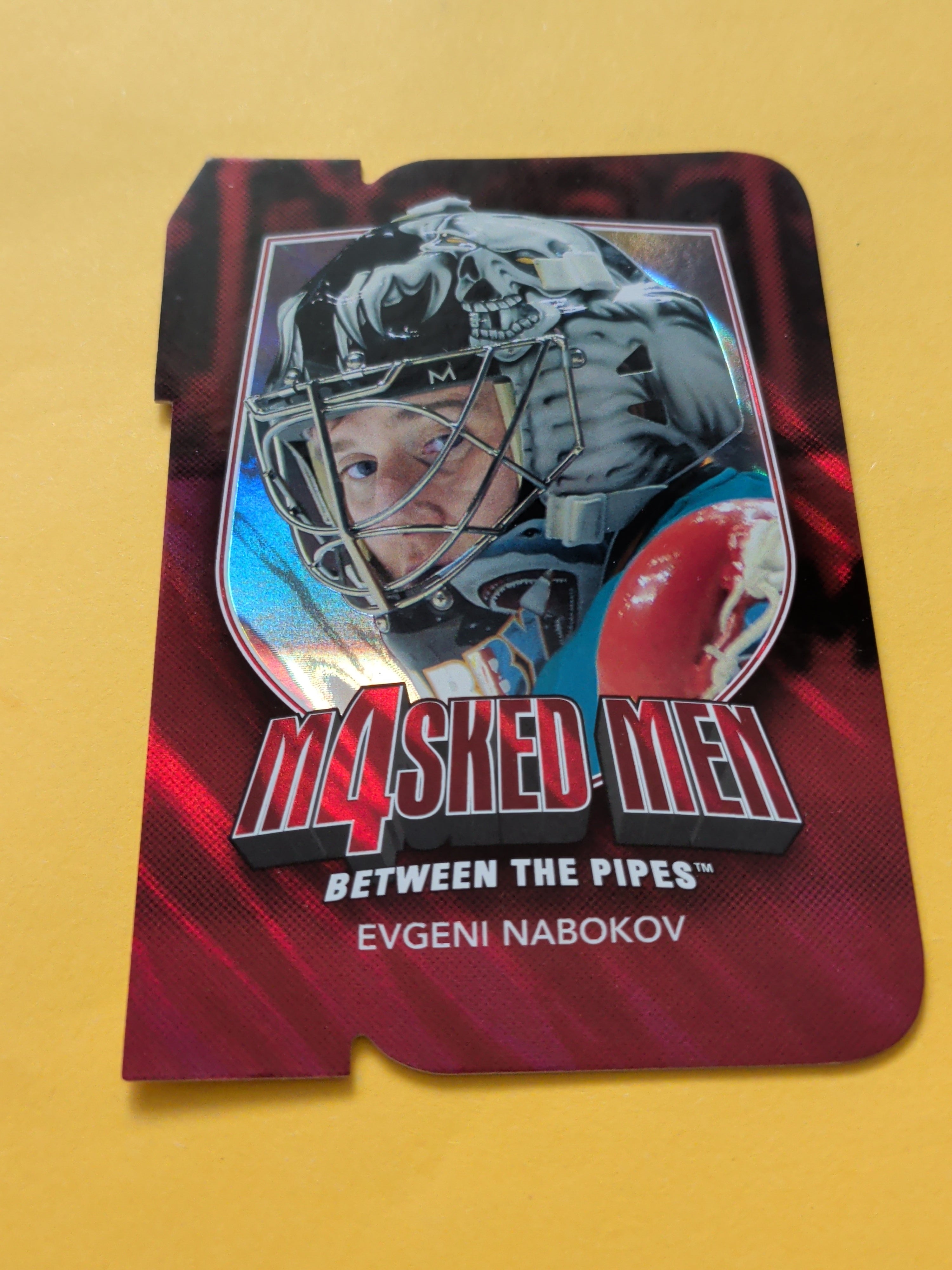 Evgeni Nabokov 11-12 ITG Between The Pipes Masked Men Card