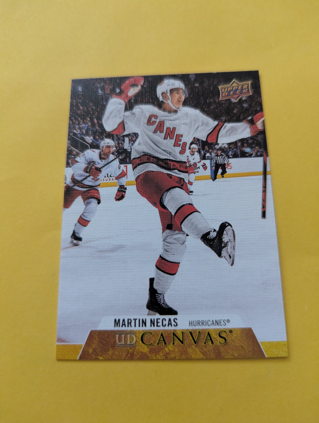 Martin Necas 20-21 Upper Deck UD Canvas Card
