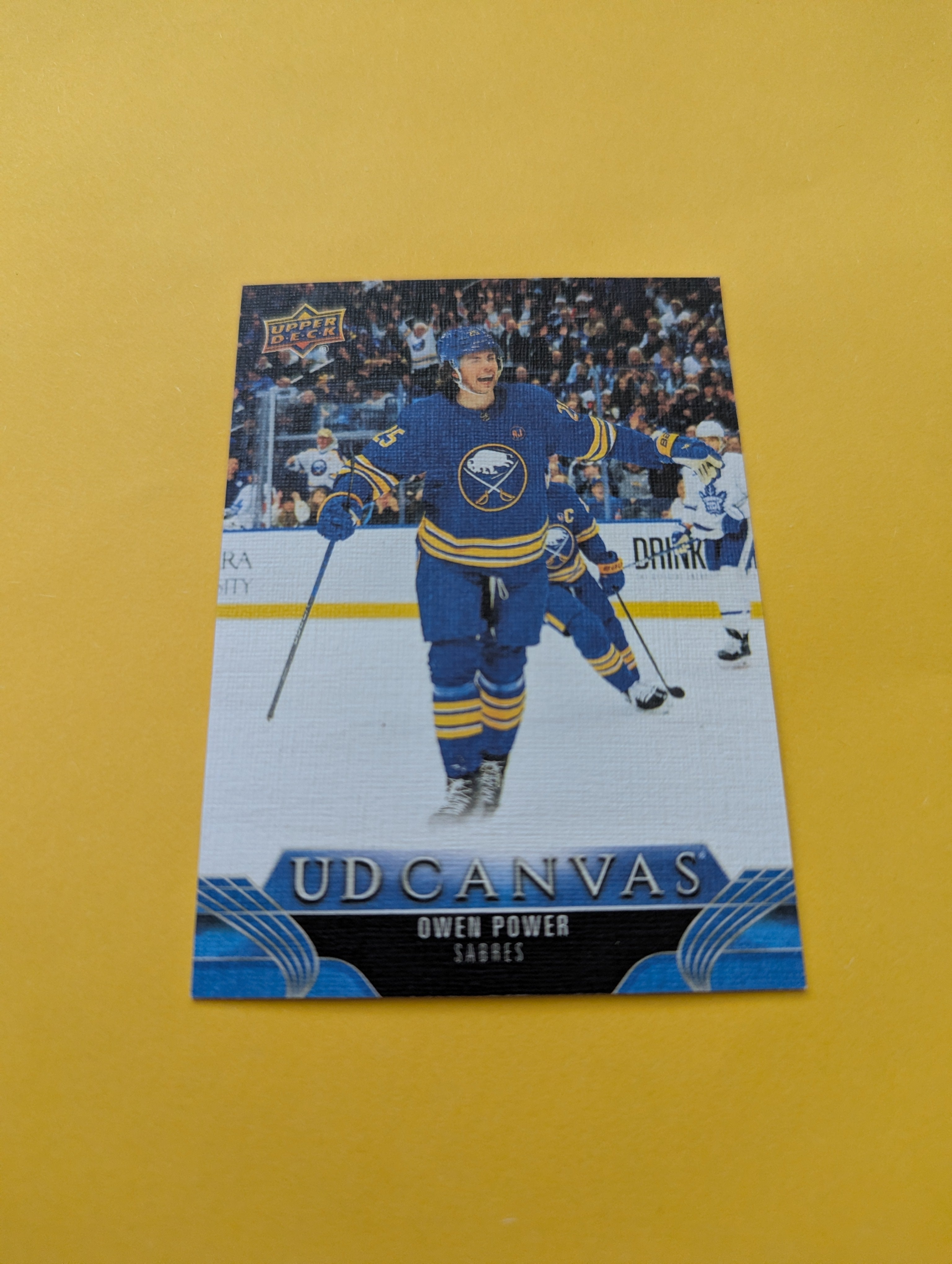 Owen Power 23-24 Upper Deck UD Canvas Card