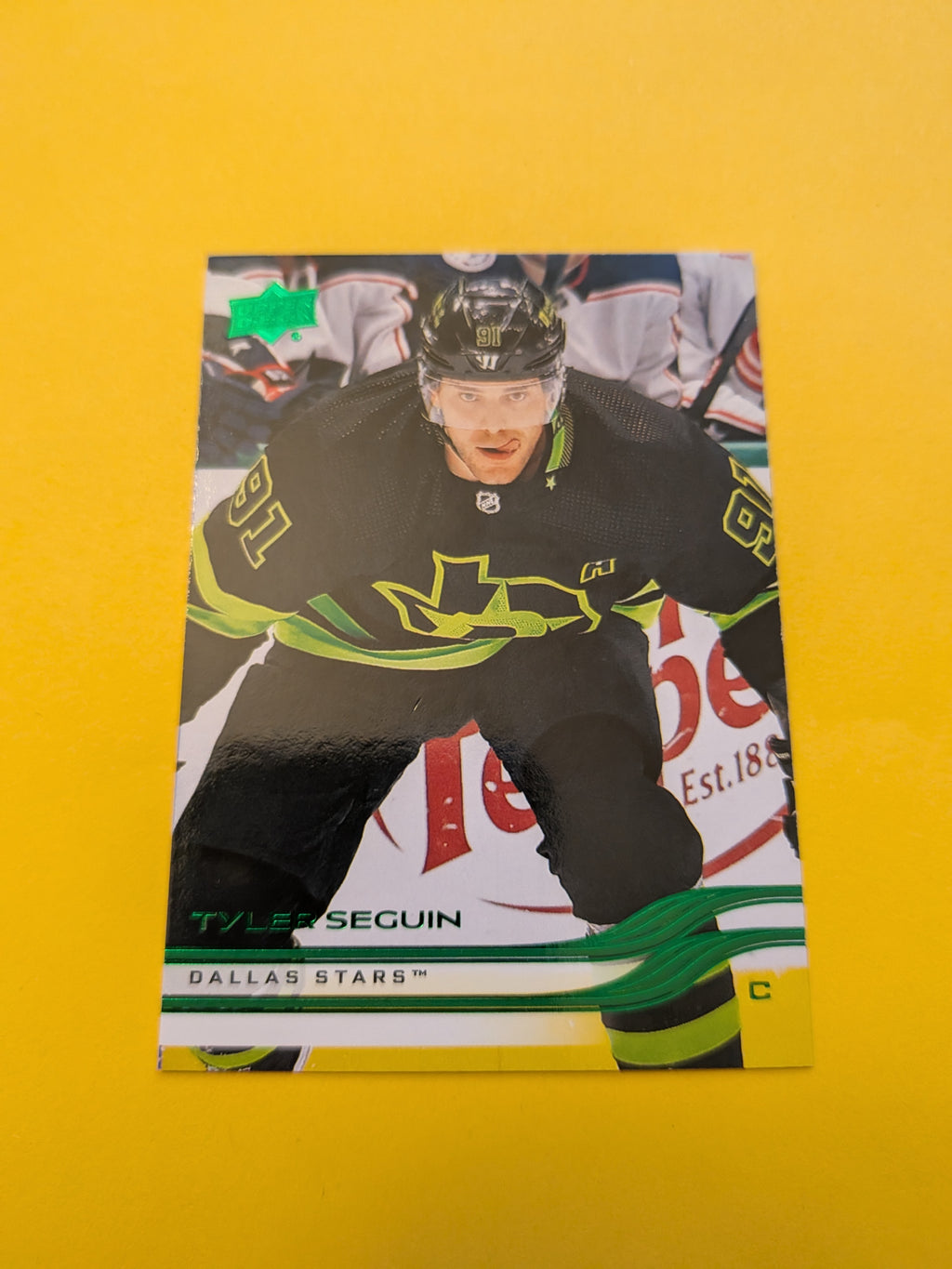 Tyler Seguin 25-26 Upper Deck Green Holiday Card