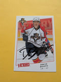 David Booth Signed Florida Panthers Card B