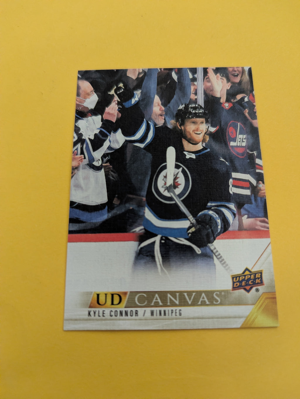 Kyle Connor 22-23 Upper Deck UD Canvas Card