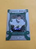 Tobias Stephan Signed Dallas Stars Rookie Card A