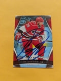 Erik Cole Signed Carolina Hurricanes Card A