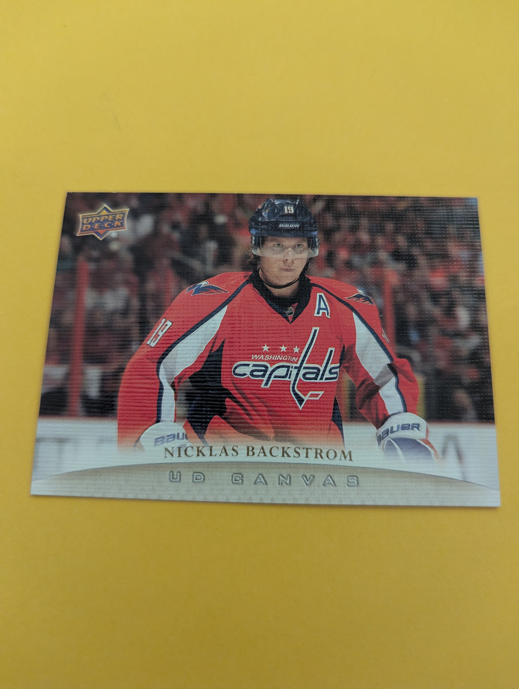 Nicklas Backstrom 11-12 Upper Deck UD Canvas Card
