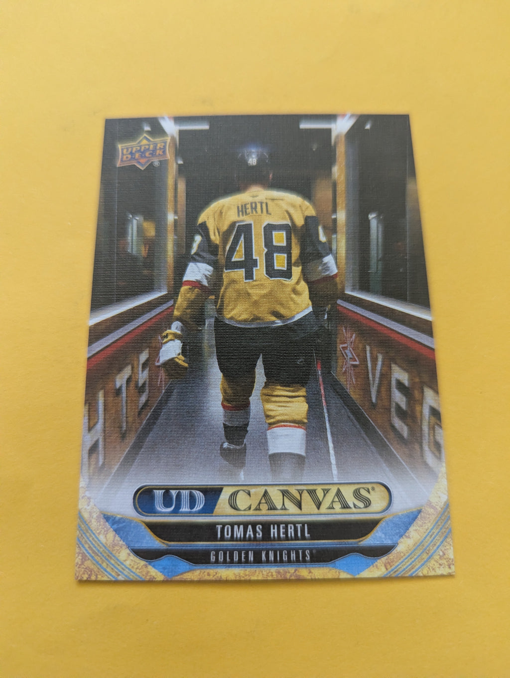 Tomas Hertl 24-25 Upper Deck Extended UD Canvas Card
