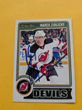 Marek Zidlicky Signed New Jersey Devils Card C
